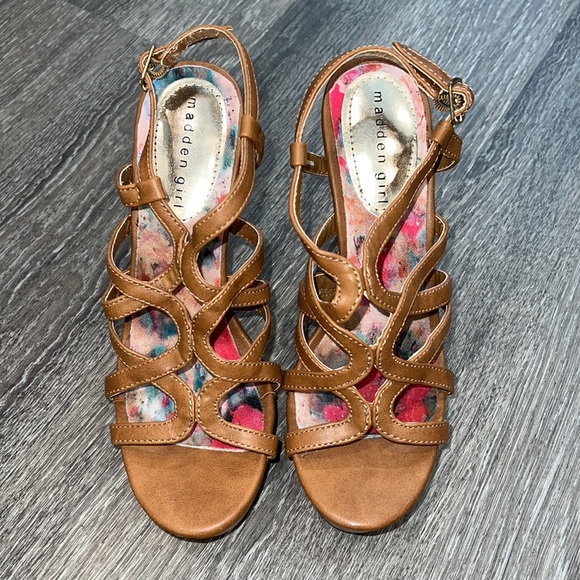 Steve Madden Cork Wedges 7.5 - Picture 2 of 12